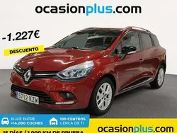 Rojo Usado 2019 Renault Clio GrandTour LIMITED Familiar | 12.273 € (Precio justo)