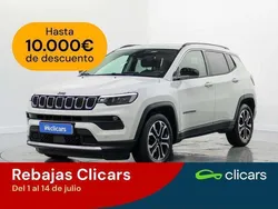 Blanco Usado 2021 Jeep Compass Limited SUV | 19.590 € (Super precio)