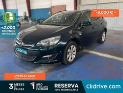 Negro Usado 2015 Opel Astra Business Familiar | 9890 € (Precio justo)