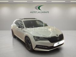 Blanco Usado 2020 Skoda Superb SportLine Familiar | 23.400 € (Precio justo)