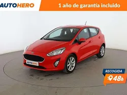 Rojo Usado 2018 Ford Fiesta Trend Utilitario | 12.199 € (Precio justo)