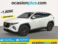 Blanco Usado 2021 Hyundai Tucson SUV | 17.719 € (Precio justo)