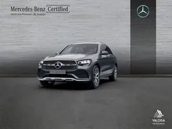 Gris / plateado Usado 2021 Mercedes GLC220 AMG line | 46.900 € (Un poco caro)