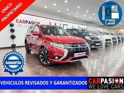 Granate Usado 2016 Mitsubishi Outlander P-HEV SUV | 18.300 € (Precio justo)