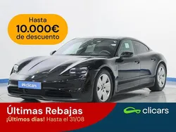 Negro Usado 2021 Porsche Taycan Berlina | 58.990 € (Buen precio)
