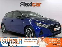 Azul Usado 2021 Hyundai i20 Berlina | 17.890 € (Precio justo)