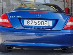 Azul Usado 2005 Mercedes SLK200 Descapotable | 7500 € (Buen precio)