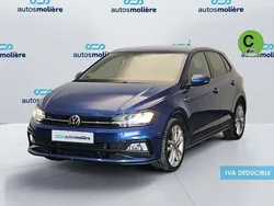 Azul Usado 2021 VW Polo R-line Berlina | 18.890 € (Precio justo)