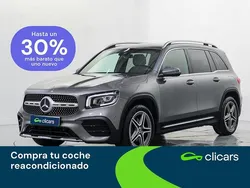 Gris Usado 2021 Mercedes GLB200 SUV | 35.990 € (Precio justo)
