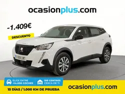 Blanco Usado 2022 Peugeot 2008 Active SUV | 15.500 € (Precio justo)