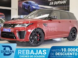 Rojo Usado 2021 Land Rover Range Rover Sport SVR SUV | 94.990 €