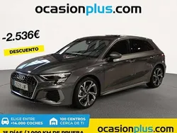 Gris Usado 2022 Audi A3 Sportback S-Line Utilitario | 25.364 € (Precio justo)