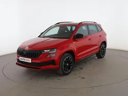 Rojo Usado 2024 Skoda Karoq SportLine SUV | 30.599 € (Caro)