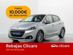 Gris Usado 2016 Peugeot 208 Style Utilitario | 8290 € (Precio justo)