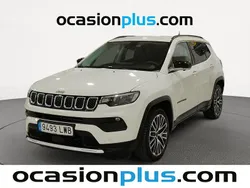 Blanco Usado 2022 Jeep Compass Limited SUV | 21.355 € (Precio justo)