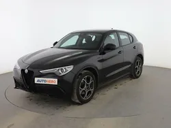 Negro Usado 2021 Alfa Romeo Stelvio Sprint SUV | 32.299 € (Precio justo)
