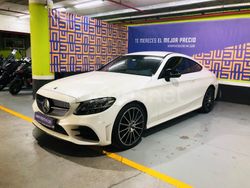 Blanco Usado 2021 Mercedes C220 Coupe | 31.990 € (Buen precio)