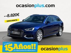 Azul Usado 2021 Audi A4 Advanced Plus Familiar | 29.490 € (Precio justo)