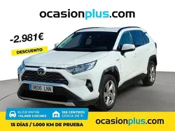 Blanco Usado 2021 Toyota RAV4 Hybrid Advance SUV | 32.800 € (Precio justo)