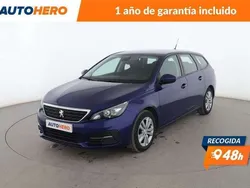 Azul Usado 2018 Peugeot 308 Active Familiar | 12.499 € (Precio justo)