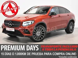 Rojo Usado 2018 Mercedes GLC350 AMG line SUV | 32.890 € (Un poco caro)