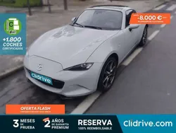 Gris Usado 2018 Mazda MX5 Inclusive Descapotable | 23.990 € (Precio justo)
