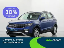 Azul Usado 2021 VW T-Cross Advance SUV | 16.990 € (Precio justo)
