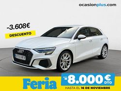 Blanco Usado 2023 Audi A3 S-Line | 31.000 € (Precio justo)