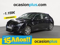 Negro Usado 2023 Peugeot 208 Active Utilitario | 12.550 € (Precio justo)