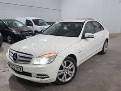 Blanco Usado 2011 Mercedes C220 Avantgarde Berlina | 6999 € (Buen precio)