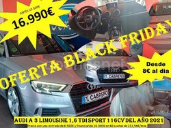 Gris / plata Usado 2017 Audi A3 Sport Berlina | 18.500 € (Precio justo)