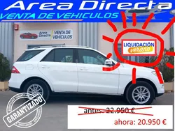 Blanco Usado 2015 Mercedes ML250 SUV | 20.950 € (Buen precio)