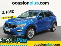 Azul Usado 2021 VW T-Roc Advance SUV | 20.258 € (Precio justo)