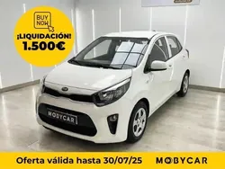 Blanco Usado 2021 Kia Picanto 4 Utilitario | 10.495 € (Precio justo)