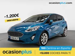 Azul Usado 2018 Ford Fiesta Titanium Utilitario | 12.500 € (Un poco caro)