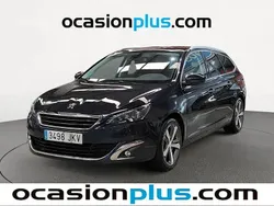 Azul Usado 2015 Peugeot 308 Allure Familiar | 11.900 € (Precio justo)