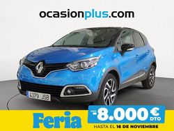 Azul Usado 2016 Renault Captur Zen SUV | 11.800 € (Precio justo)