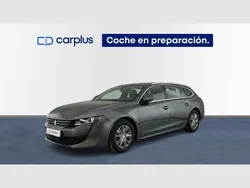 Gris platino (metalizado) Usado 2021 Peugeot 508 Business-Line Familiar | 17.990 € (Precio justo)