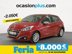 Rojo Usado 2018 Peugeot 208 Allure Utilitario | 11.550 € (Un poco caro)