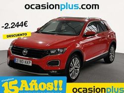 Rojo Usado 2018 VW T-Roc Sportline SUV | 22.446 € (Precio justo)