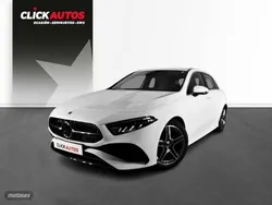 Blanco Usado 2024 Mercedes A180 AMG line Berlina | 30.900 € (Precio justo)