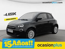Negro Usado 2022 Fiat 500e Icon Utilitario | 12.420 € (Precio justo)