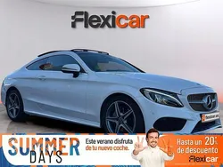 Blanco Usado 2017 Mercedes C220 Coupe | 27.890 € (Precio justo)
