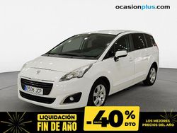 Blanco Usado 2015 Peugeot 5008 Active Monovolumen | 10.990 € (Un poco caro)
