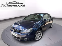 Azul Usado 2012 VW Golf Cabriolet Descapotable | 12.990 € (Precio justo)