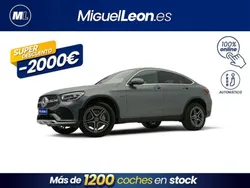 Gris / plata Usado 2021 Mercedes GLC300e Coupe | 44.985 € (Buen precio)