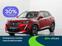 Rojo Usado 2021 Peugeot 2008 Allure SUV | 15.990 € (Precio justo)