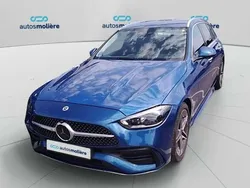 Azul Usado 2022 Mercedes C200 Familiar | 31.718 € (Precio justo)