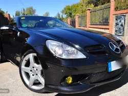 Negro Usado 2006 Mercedes SLK200 AMG Descapotable | 12.700 € (Caro)