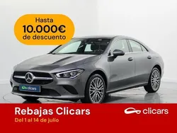 Gris / plata Usado 2022 Mercedes CLA250e Berlina | 32.490 € (Buen precio)
